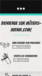 Mobile Screenshot of metiers-avenir.com